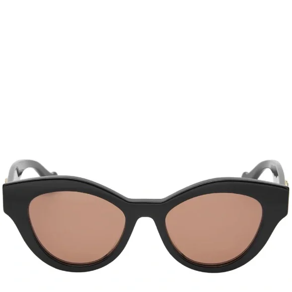 Gucci Black and Brown Sunglasses - Picture 3 of 5
